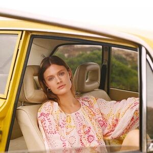 Maeve Anthropologie Addison Eyelet Blouse